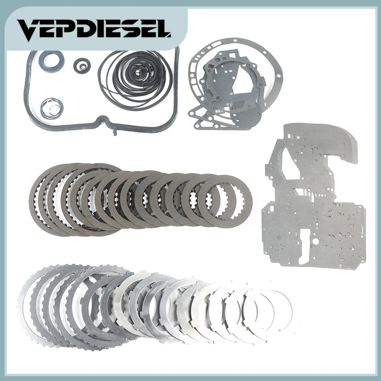 

1set Transmission Master Rebuild Kit Overhaul Friction Disk For Mercedes Benz Musso Porsche Part # 722.3