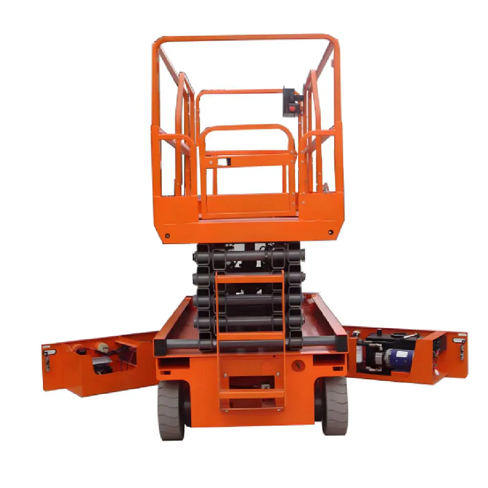 CE amplamente utilizado plataforma de trabalho de andaime elétrico hidráulico baixo preço mesa de trabalho de elevação manual