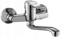Madeira chrome wall sink kitchen faucet