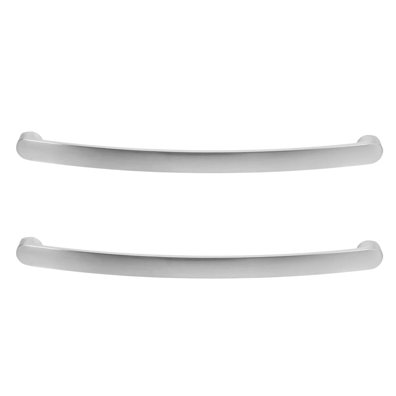 

2pcs 128mm Aluminum Cabinet H les Matte Nickel Finish For Kitchen Cabinets Dresser Drawers Furniture Hardware