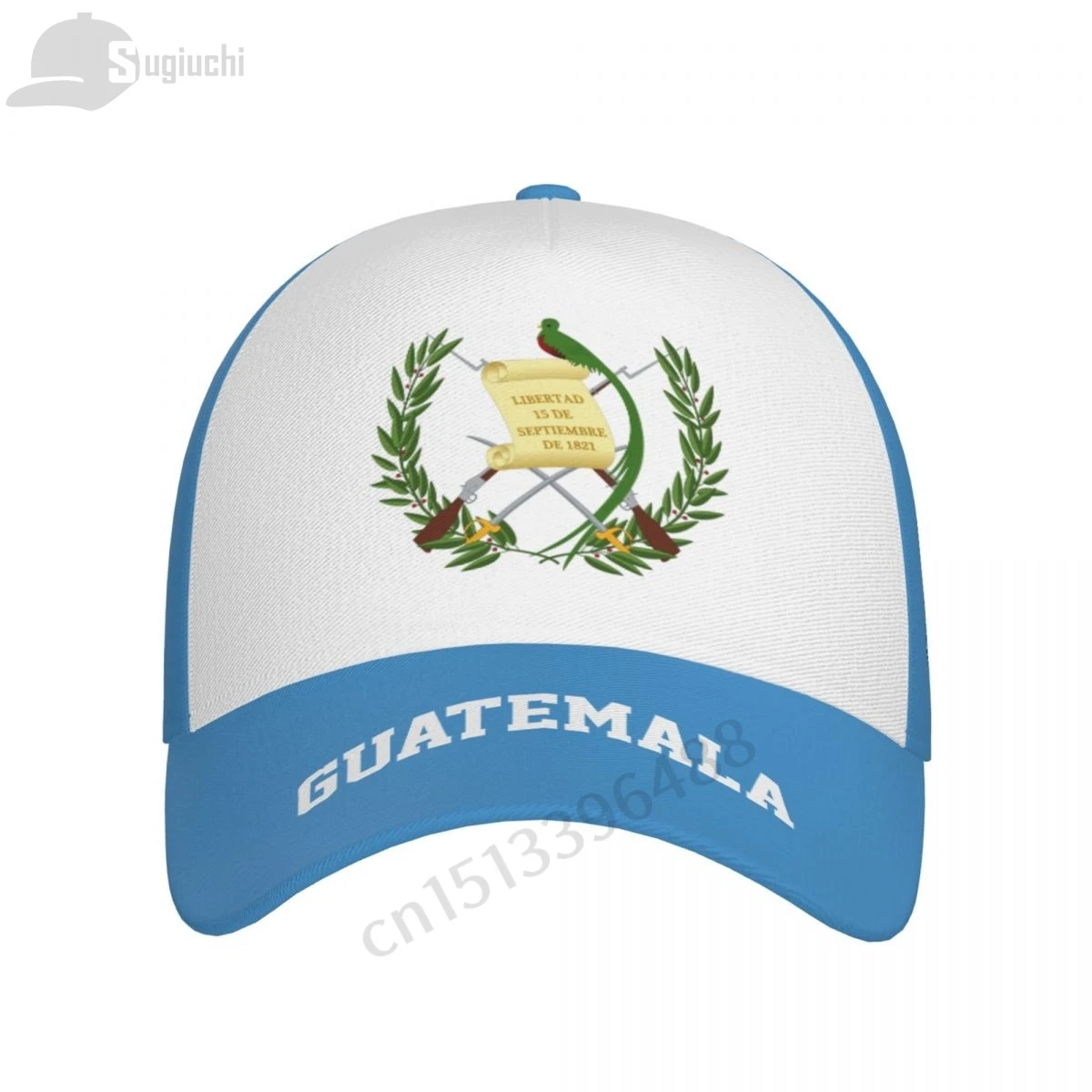 

2025 Guatemala 3D Soccer Hats Sun Baseball Cap Breathable Adjustable Men Women Outdoor Fishing Hat