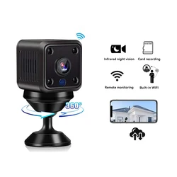 X6 Mini IP Camera WiFi Sports Camera HD Wireless Security Surveillance Built-in Battery Night Vision Smart Home Micro Cam New