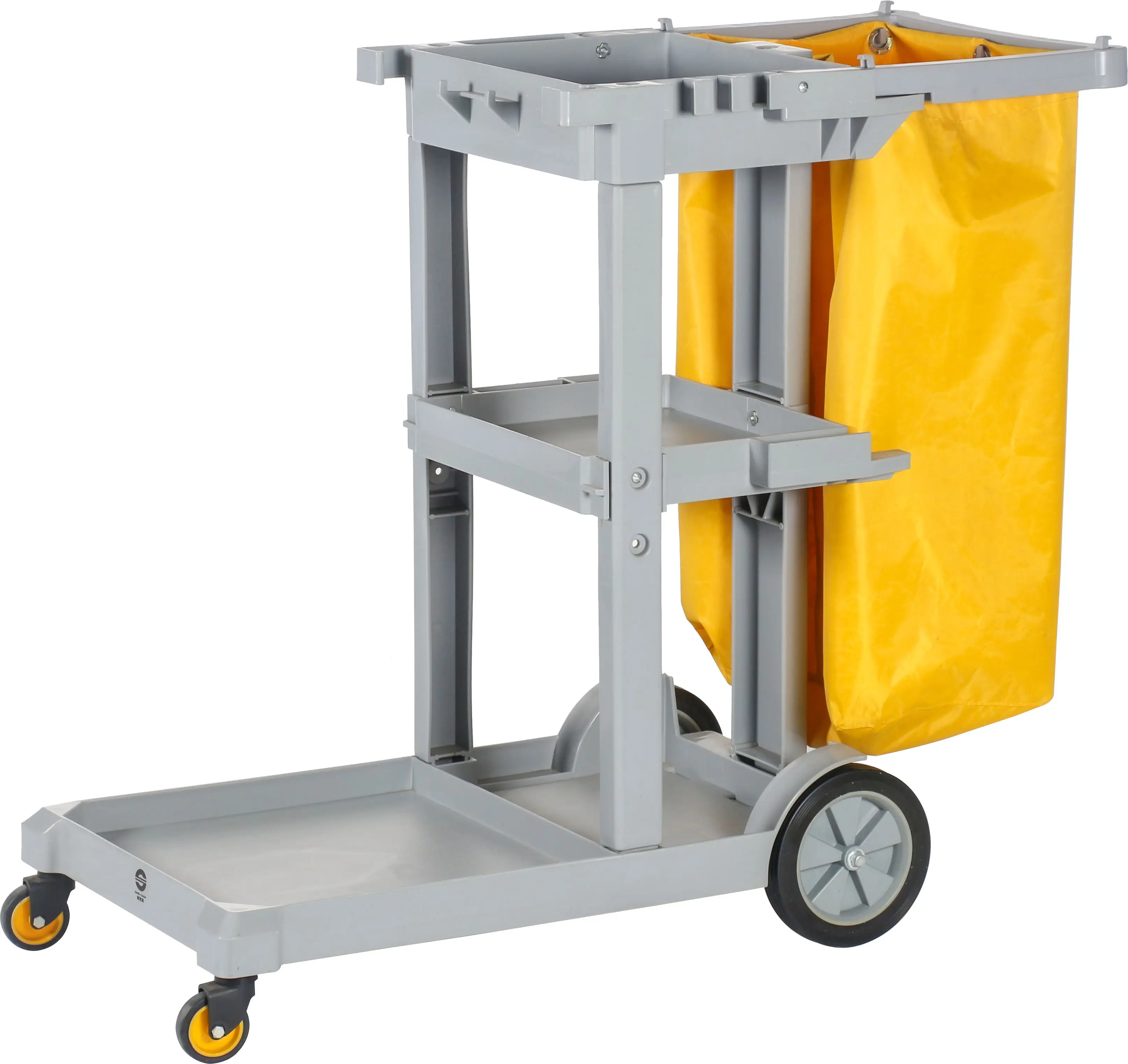 

2025Multifunctional Janitorial Trolley Housekeeping Trolley Cleaning Trolley Cleaning Cart Janitor Cart