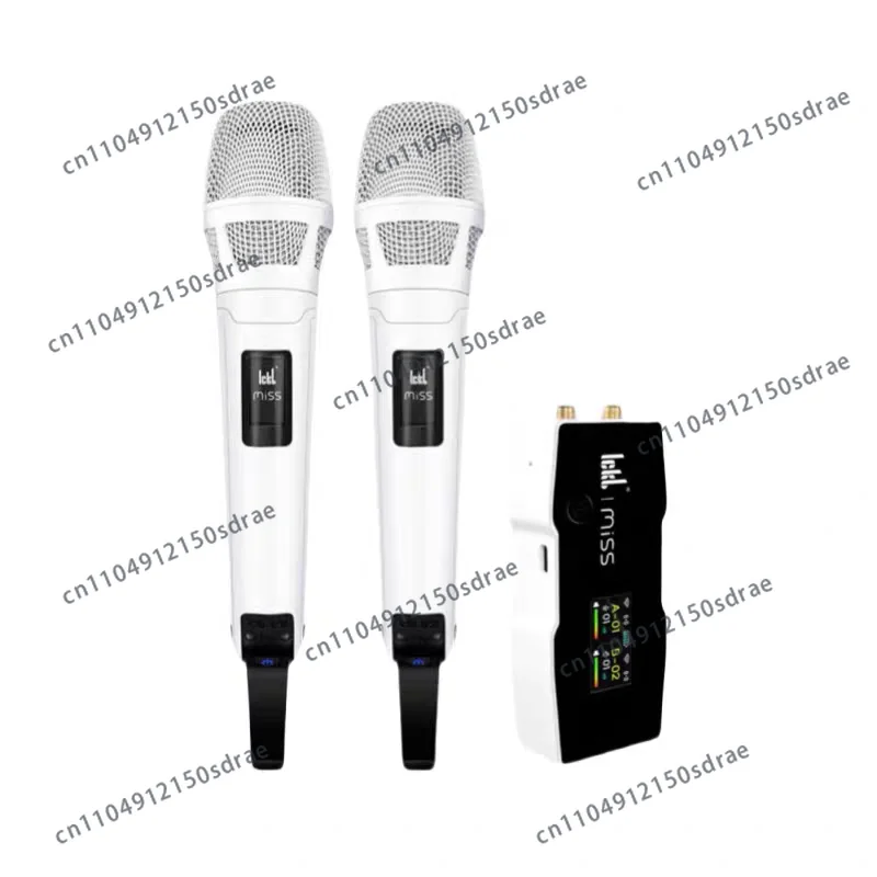 Ickb Miss Wireless Dynamic Microphone System Suitable for Outdoor, Live Streaming, and Stage Performances