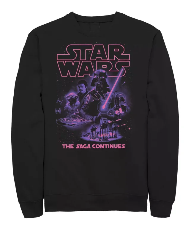 

Star Wars men's and women's sci-fi autumn and winter daily round-neck hoodie printed sci-fi fleece pure cotton hoodie