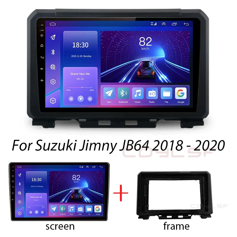 Android 13 Car Radio Multimedia Video Player for Suzuki Jimny JB64 2018 - 2020 Carplay GPS Navigation Stereo IPS Touch Screen 4G