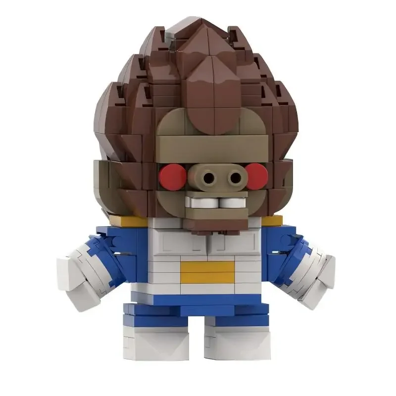 Adollya MOC Seven Dragon Anime Figures Celled Super Warrior Bricks Model Building Blocks Kits Toys Gifts Toy