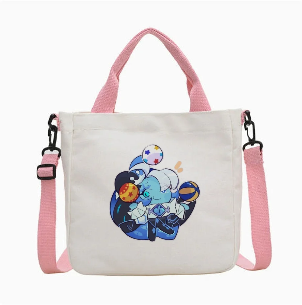 Shadow Milk Cookie tote bag shopper torba na zakupy grocery reusable canvas  woman
