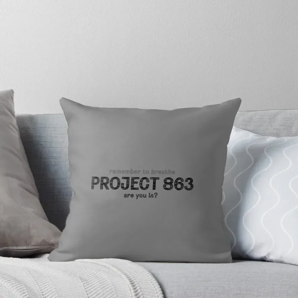 

Project 863 Are You In Throw Pillow Decorative pillow case Anime christmas decorations for home 2025 Christmas s Covers pillow