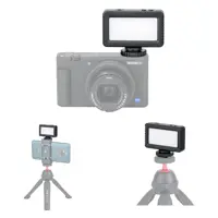 18 Mini luz LED para Sony ZV-1F ZV1F ZV-1 II ZV1 ZV-E10 II ZVE10 Canon PowerShot V1 EOS R50 V y más cámaras para disparar Vlog