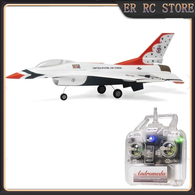

MinimumRC F-16 Micro Jet Simulation 30mm Duct 2S Gyro Self-Stabilizing RC Airplane Remote Control Fixed-Wing Aircraft Model Toy