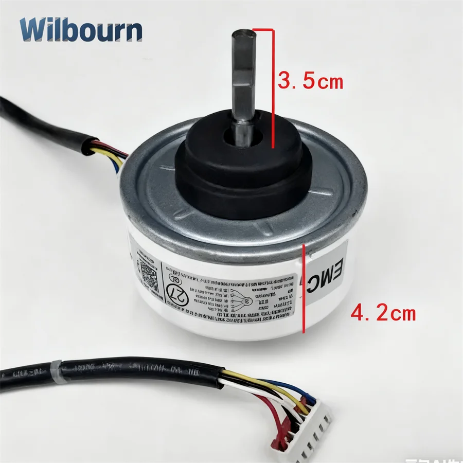 

New DC internal motor fan SIC-41CVJ-F130-1 ZKFP-30-8-199 ZKFP-30-8-125 for Midea air conditioner