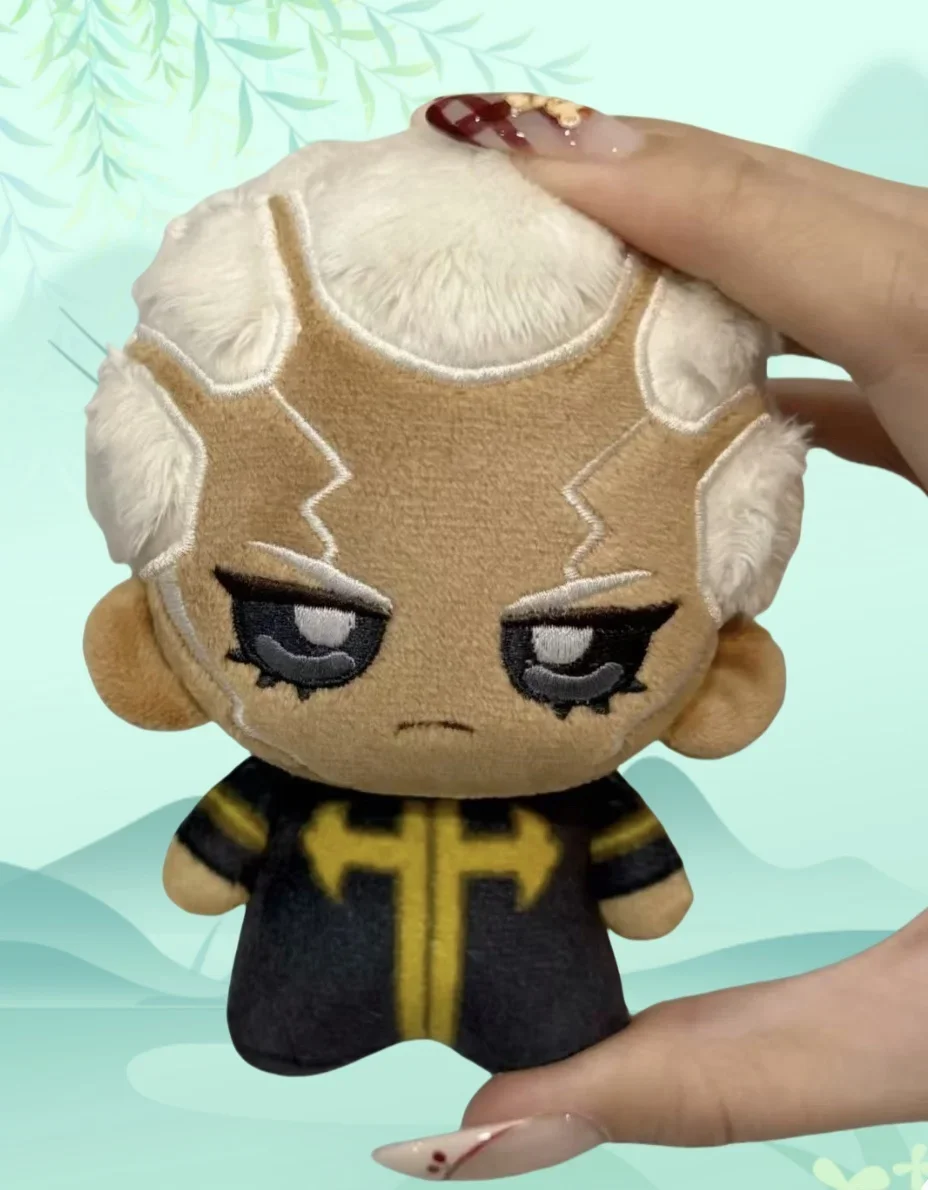 Bambola Nunu in peluche di cotone Anime JOJO Enrico Pucci da 10 cm - Regalo a sorpresa perfetto per bambini, amici o ciondolo zaino