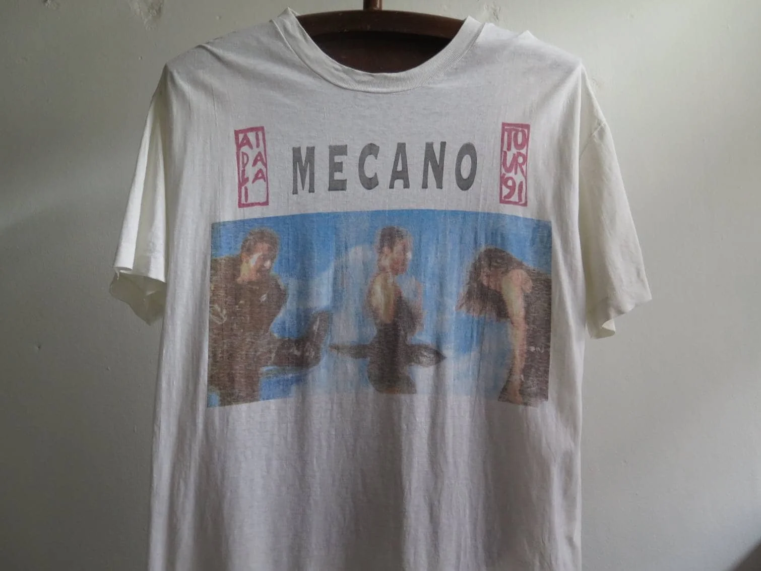 Vintage Mecano T Shirt Mecano Spanish Pop Synth Pop New Wave