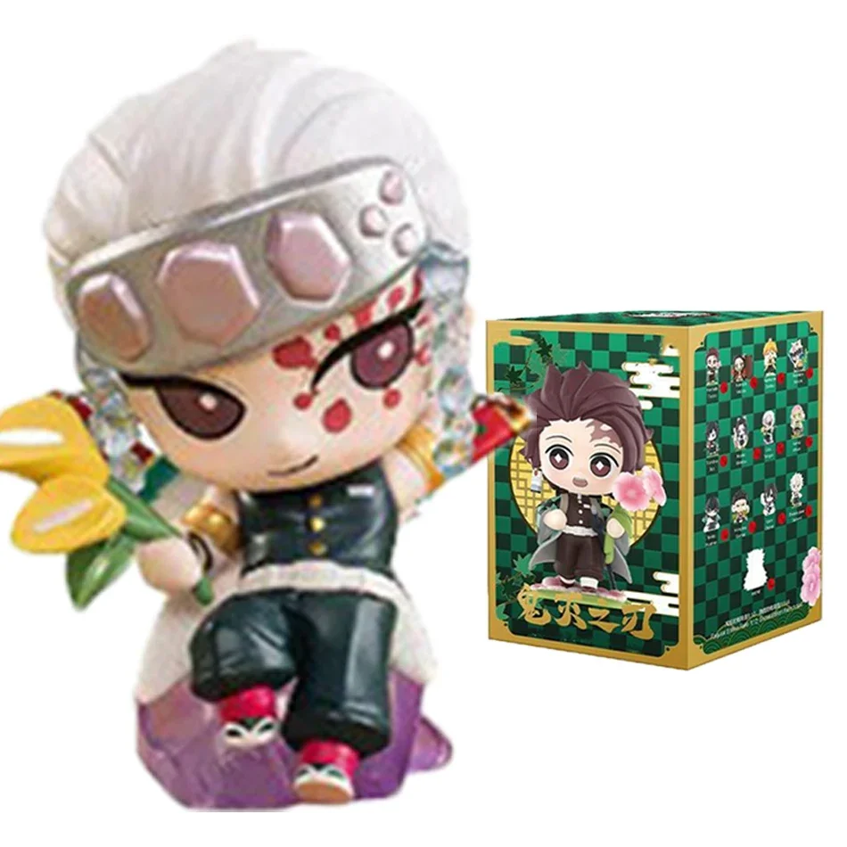 Demon Slayer Tanjiro Kamado Nezuko Anime-Cartoon-Figur Blindbox Kreative Personalisierte Statue Modell Ornament Überraschungsgeschenkbox – Detail 6