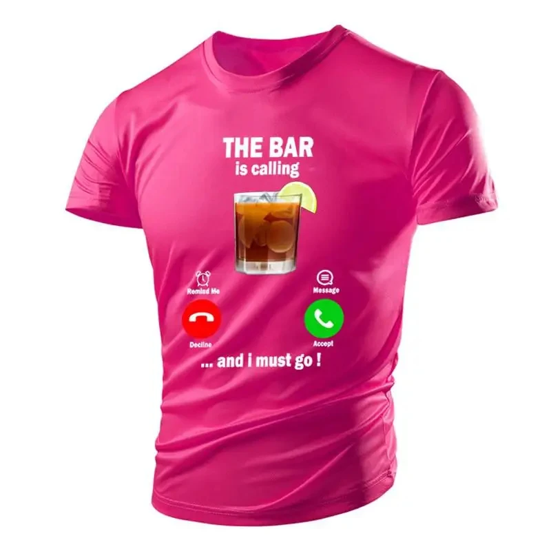New Funny Beer 3d Printing Men Ladies T Shirts Casual Street Party Breathable Lightweight Fitness Short Sleeves Tops T-shirts
