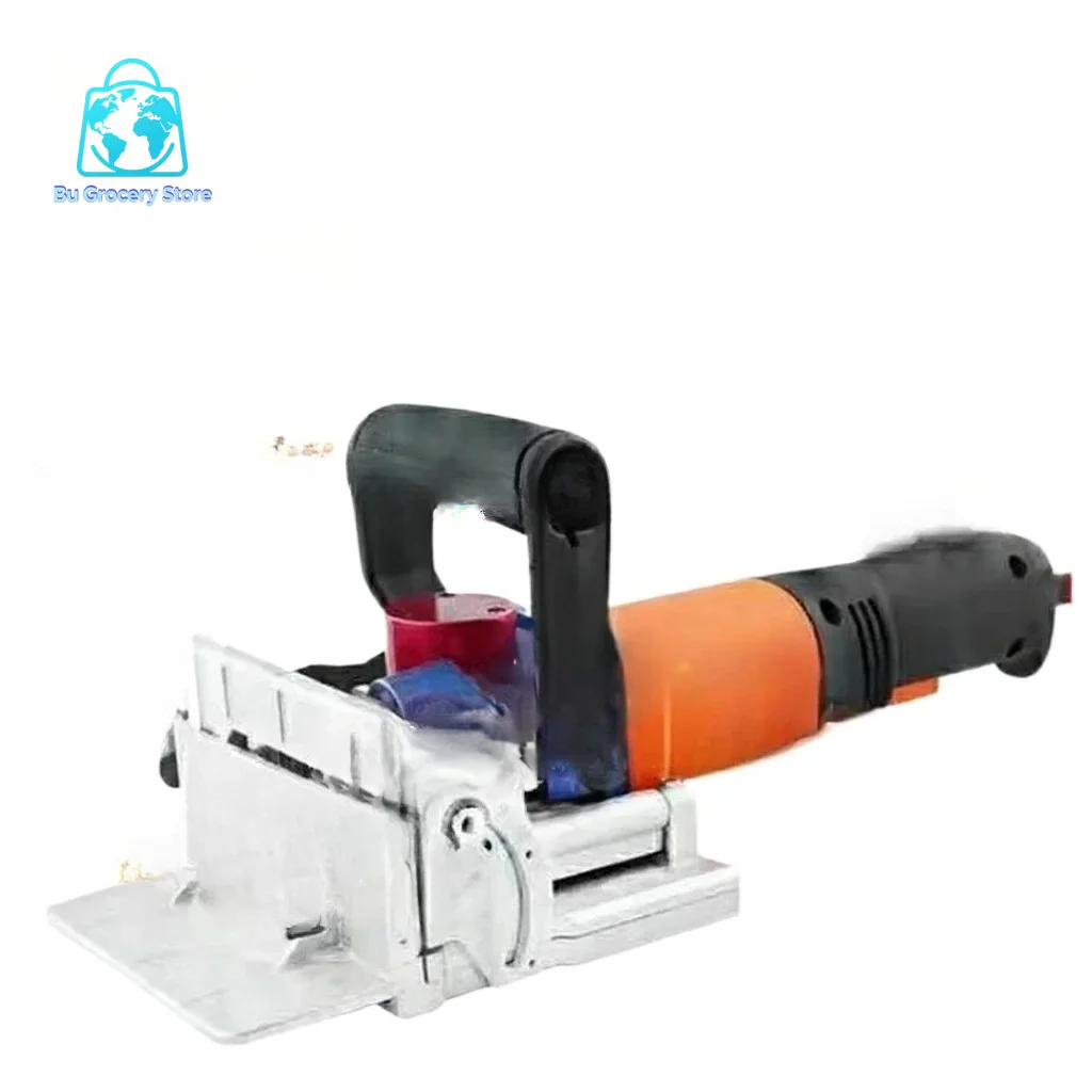 Woodworking Slotting Machine Biscuit Jointer Invisible Ramino Connector Furniture Two-in-one Fastener Electric Tool