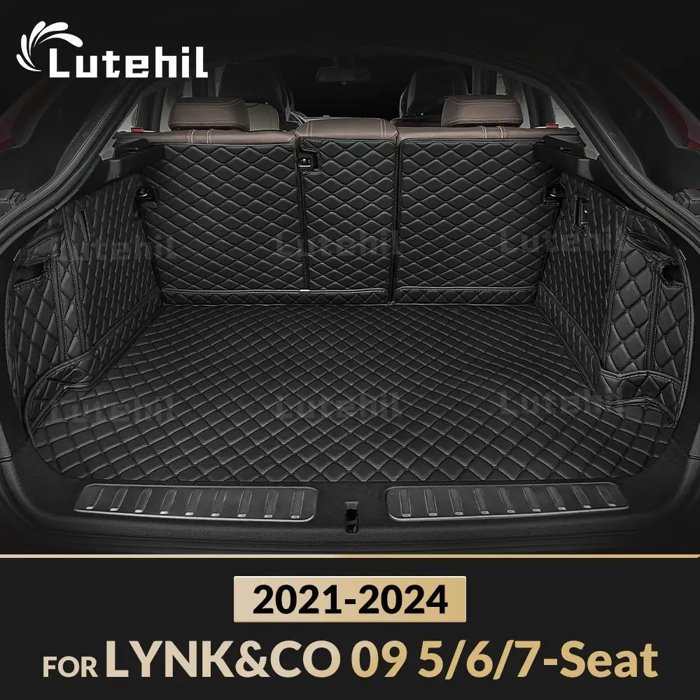 

Для LYNK & CO 09, 5/6/7-сиденье, авто, полное покрытие, коврик для багажника, автомобильный защитный коврик, грузовой вкладыш, аксессуары для интерьера