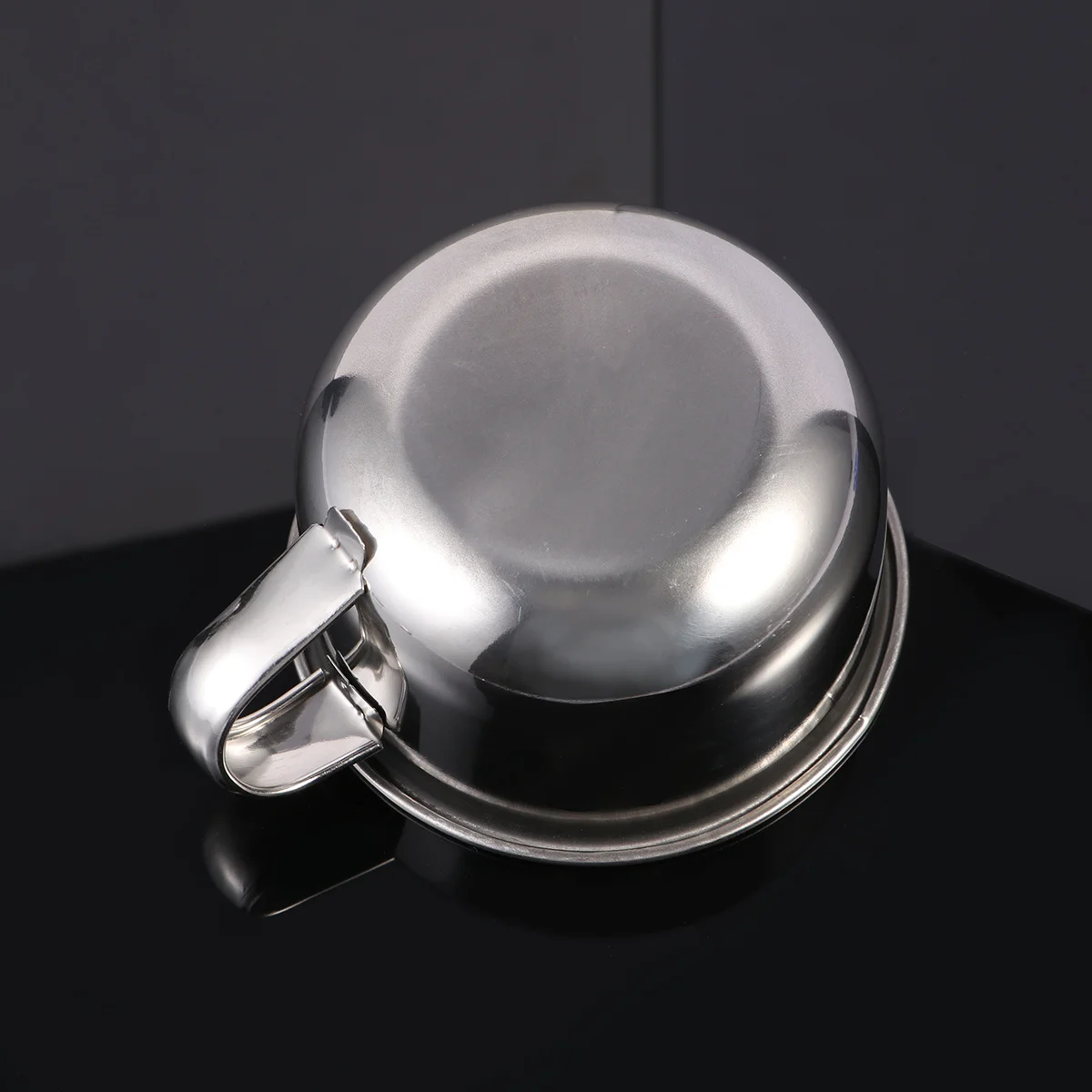 

1Pcs Shaving Cup with Handle Modern Stylish Razor Bowl for Wet Shaving Compact Lather Soap Dish Ideal Gift for Him Father