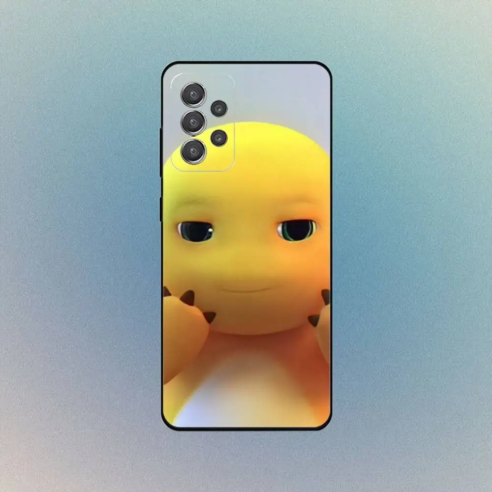 Custodia per telefono C-Cute N-Nailong per Samsung S25, S24, S21, S22, S23, S30, Ultra, S20 Custodia morbida nera