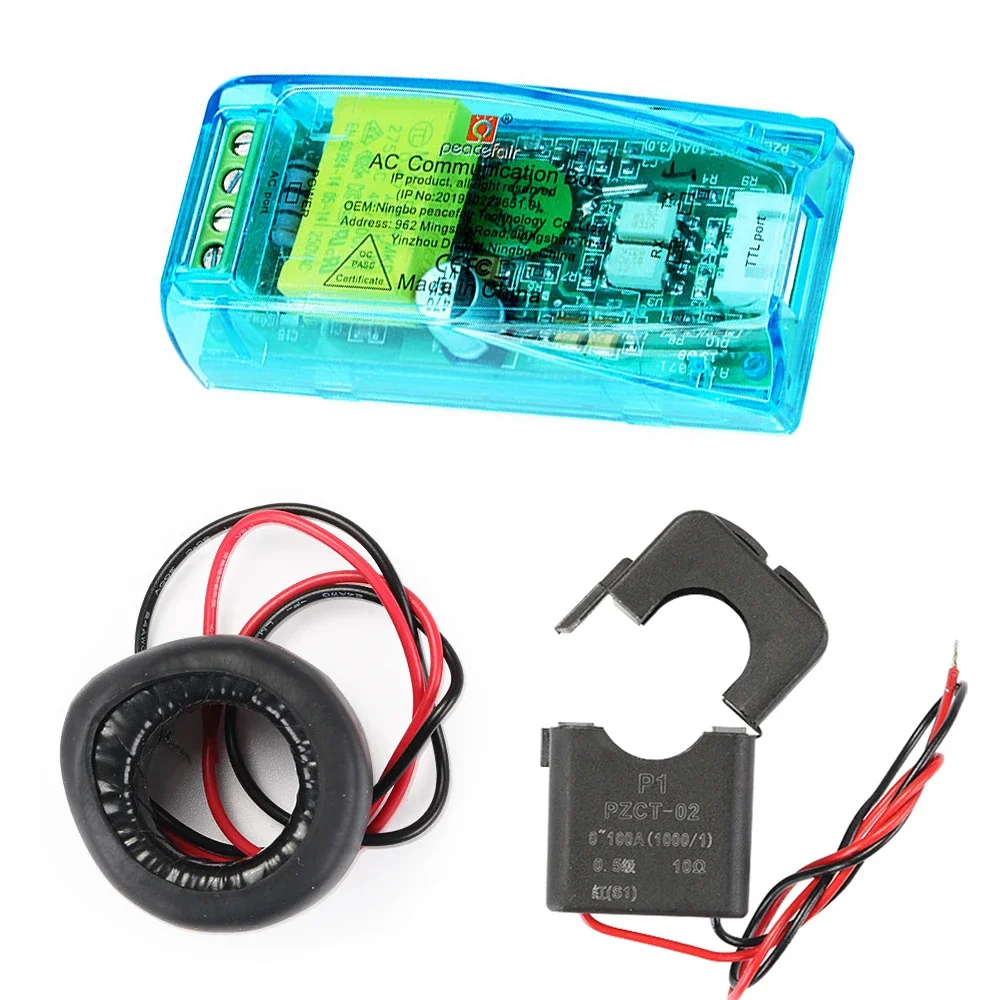 PZEM-004T 0-100A 80-260 فولت التيار المتناوب الرقمية متعددة الوظائف متر واط الطاقة فولت أمبير وحدة الاختبار الحالية ل TTL COM2 \ COM3 \ COM4 #3