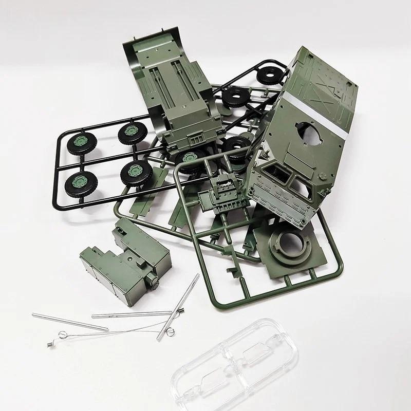 1/72 China HQ-7B Air Defense Missile System 4D Assembled Military Model Boy Educational Collection Toy