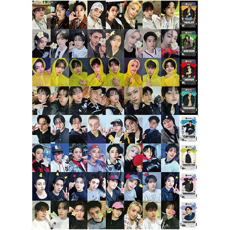 

STRAY KIDS Men's Team Star Small Card New Specialty Small Card SKZOO Surrounding Star Men's Team Collection Small Card