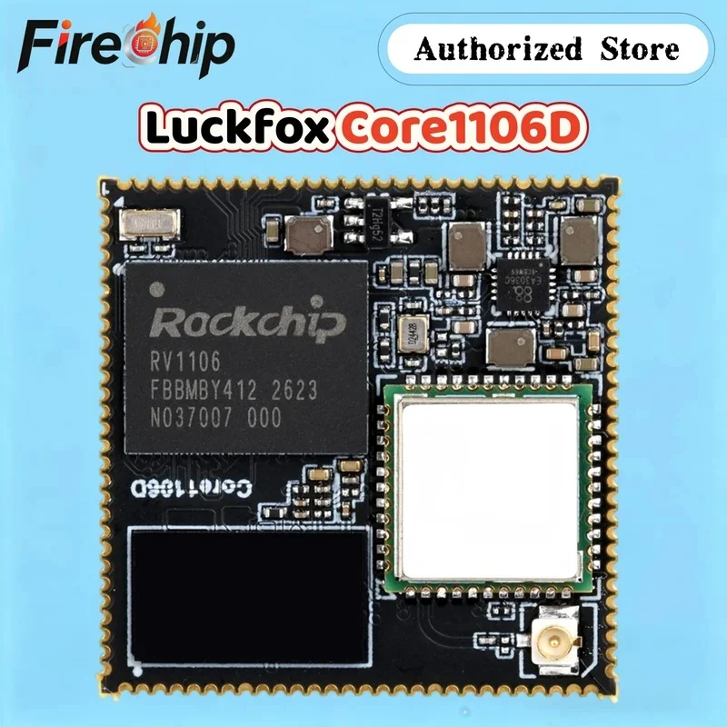 Luckfox Core1106D RV1106 Core Board External DDR 1TOPS NPU Integrated ARM Cortex-A7 RISC-V MCU ISP Processor
