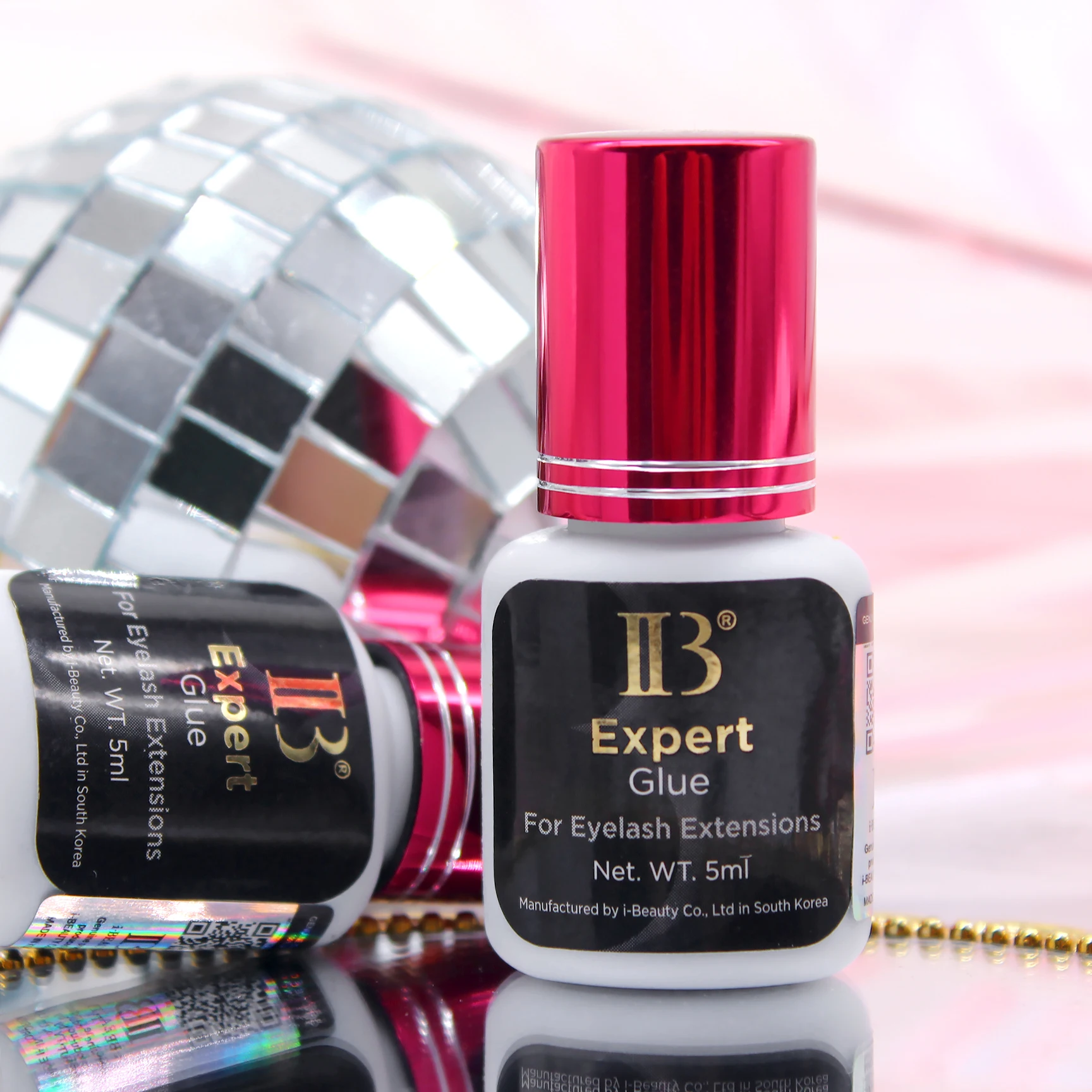 5PCS IBeauty Expert Adesivo IB Colla 1-2s Più Veloce Per Le Estensioni Delle Ciglia Finte Forniture 5ml Corea Strumenti di Trucco Originale