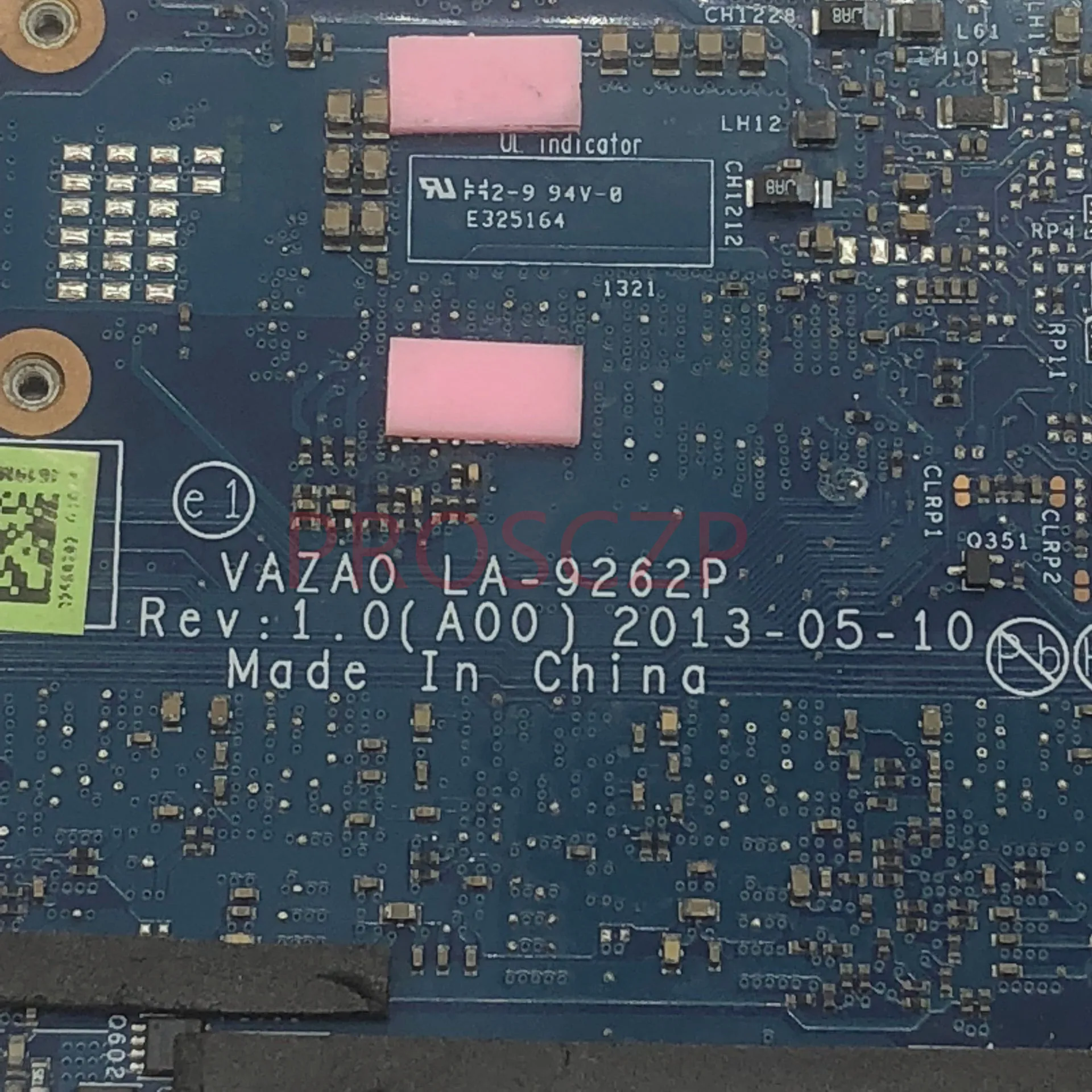 Mainboard CN-0T5XFM 0T5XFM T5XFM FOR DELL XPS 12 9Q33 Laptop Motherboard With SR1EB i7-4510U CPU LA-9262P 100% Full Working Well