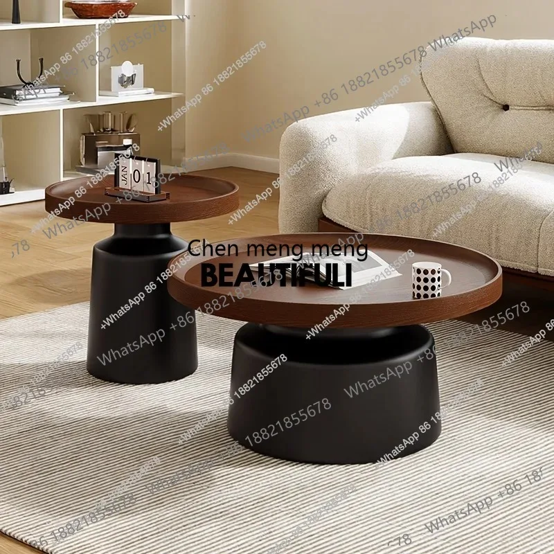 

Minimalist Elegant Aesthetic Side Table Luxury Creative Coffee Tables Premium Couchtisch Wohnzimmer Living Room Furniture H