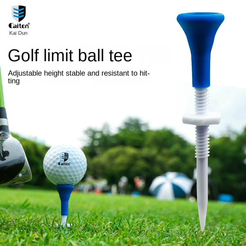 Caiton Kaidun Golf tee New Adjustable Limit Ball Nail Ball Holder Golf Tee Golf Supplies TEE