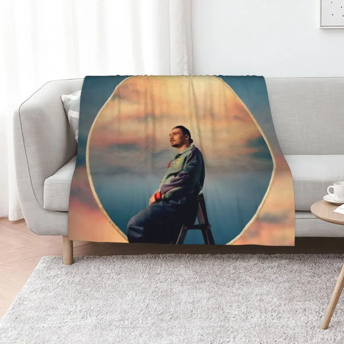 PIERRE GARNIER EVERY SECOND Throw Blanket funny gift Luxury Designer Shaggy Personalized Gift Comforter Decorative Sofa Blankets