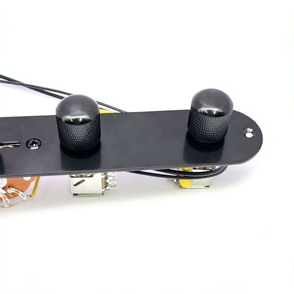 Prewired 250K Push Pull Potentiometer Wiring Harness For TL Electric Guitar Control Plate Circuit Upgrade Guitar Parts