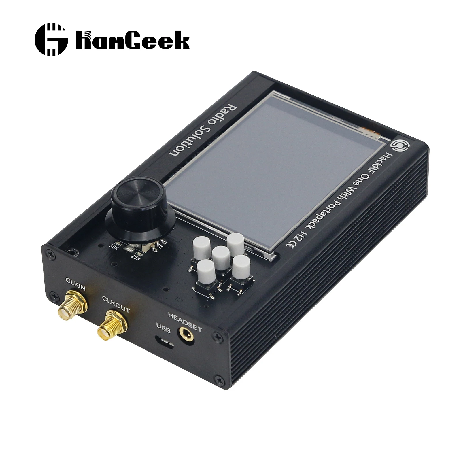 HamGeek R9 PortaPack H2 + 5 Antennas + Data Cable 1MHz-6GHz SDR Radio Assembled