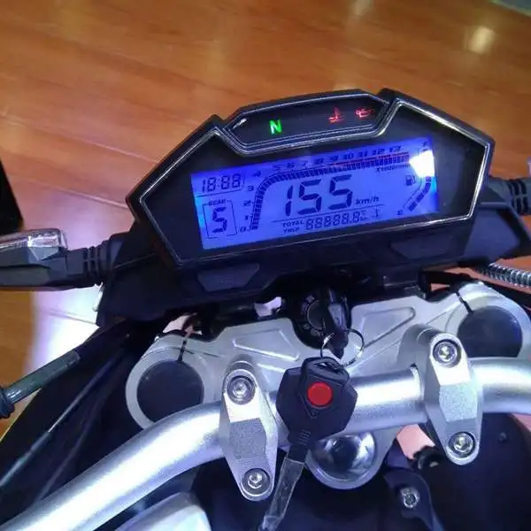 Motorcycle 13000RPM Speedometer Odometer Tachometer Fuel Level Display Motorcycle Meter