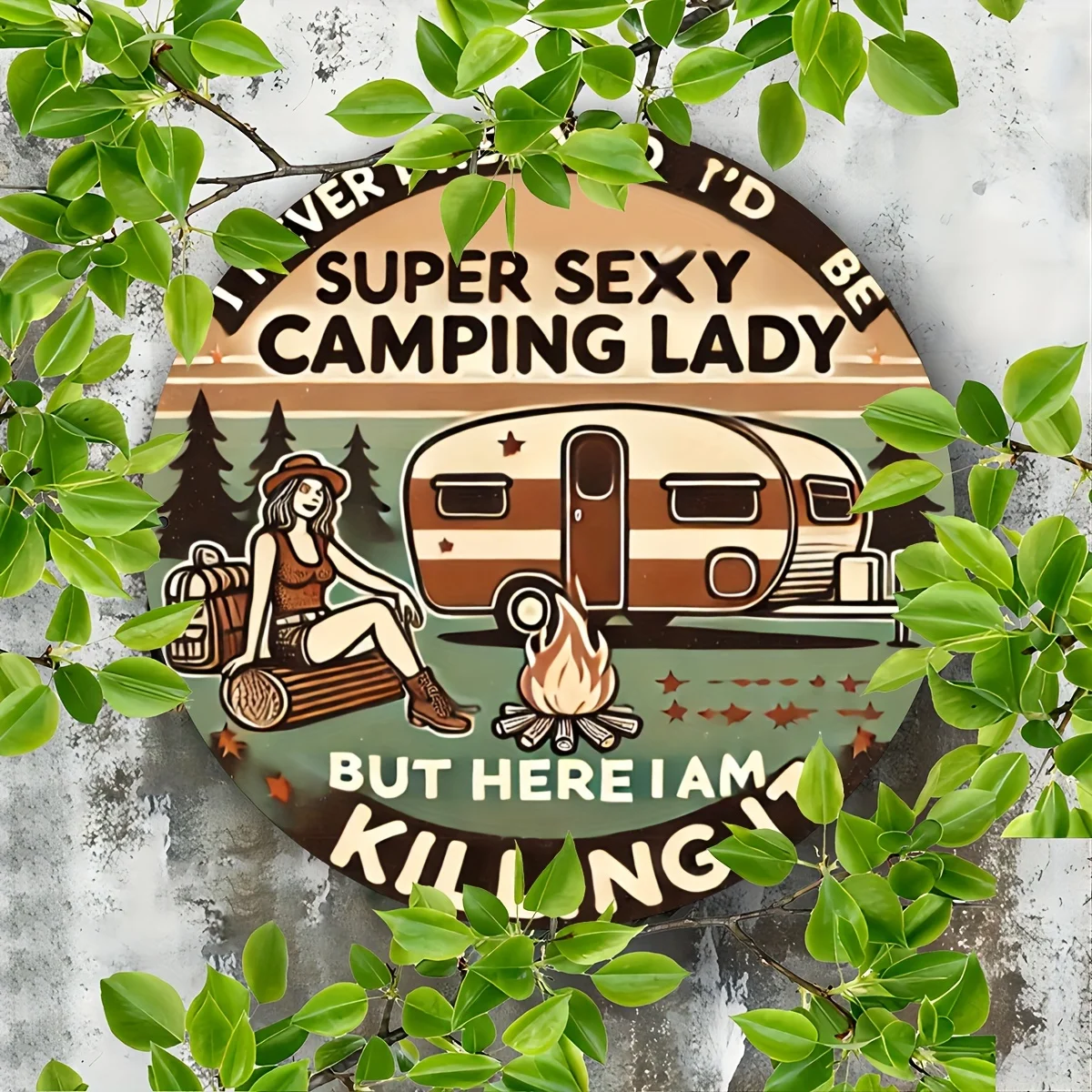 Super Sexy Camping Lady