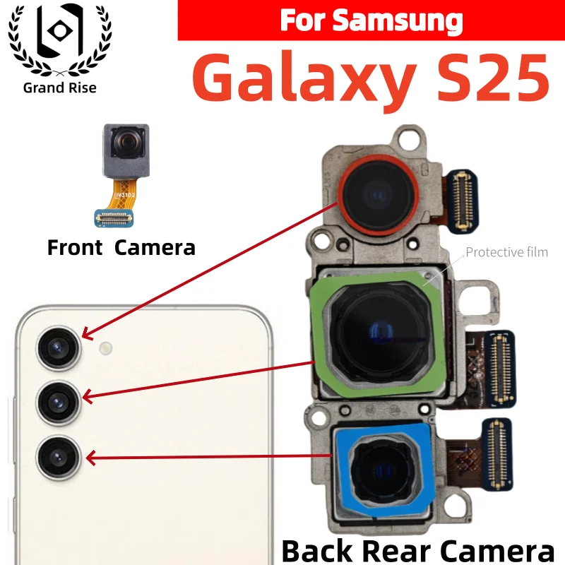 

Camera Set For Galaxy S25 Samsung S25 SM-S931B（Telephoto + Depth + Wide + Main Camera）