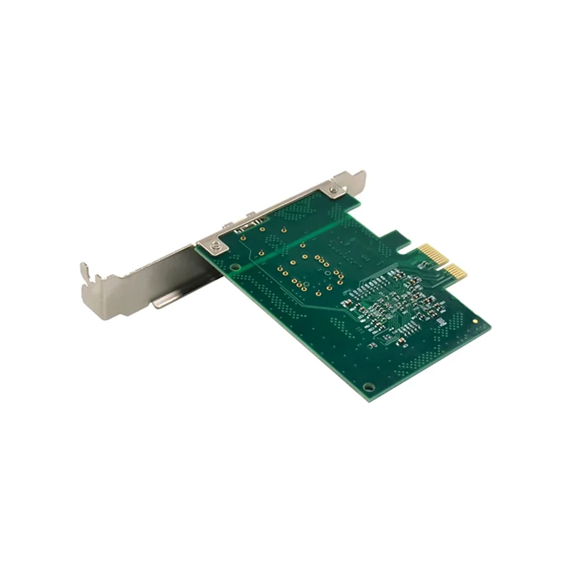 AK51-PCIE X1 Gigabit Network Card PCI-Express Riser Card BCM5720 Single Optical Port Gigabit Fiber Server Network Card Durable