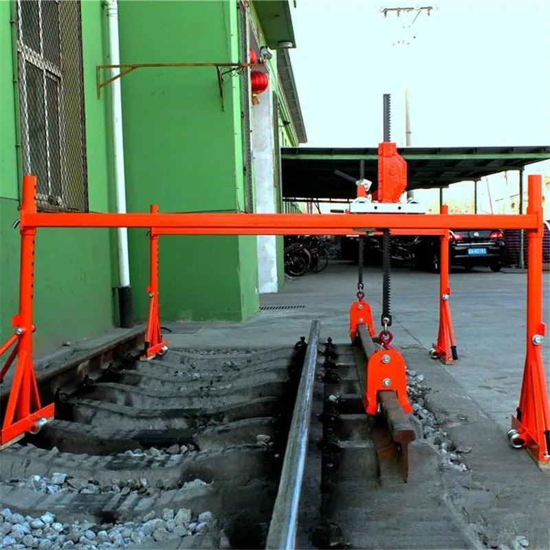 Gantry crane 1T rail gantry crane group for replacement of old and new rails