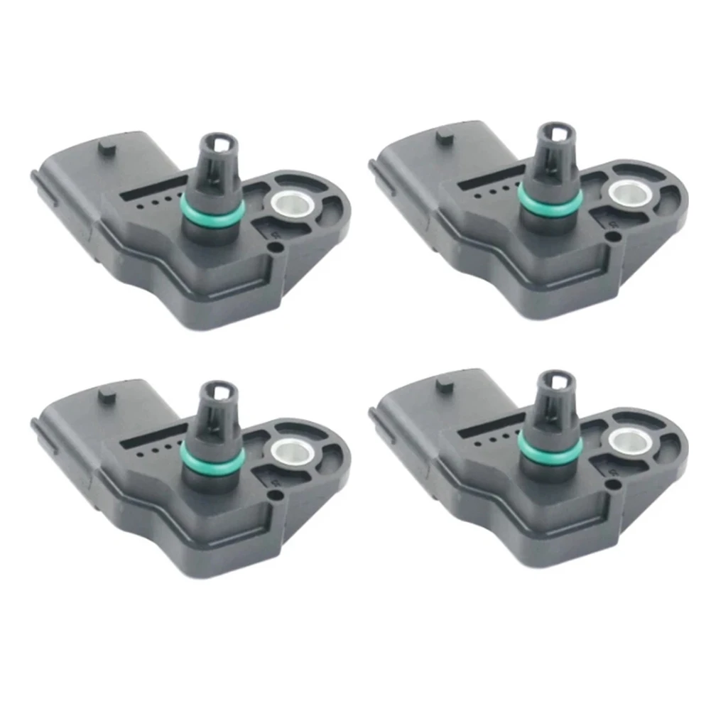 

4Pcs 0281002576 Air Intake Manifold Pressure MAP Sensors for-Volvo FE-FH FM FL 0281006102 Boost Pressure