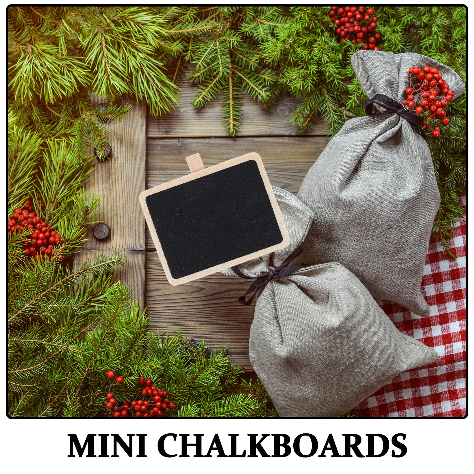 4 pezzi mini clip per lavagna cartelli per lavagna in legno porta etichette per alimenti riutilizzabili scrivibili clip per promemoria per foto per buffet a casa per feste