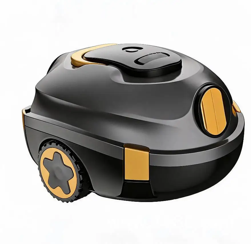 Commercial remote control robotic pool cleaner - rechargeable, automatic, smart suction, eco-friendly pool cleaning tool