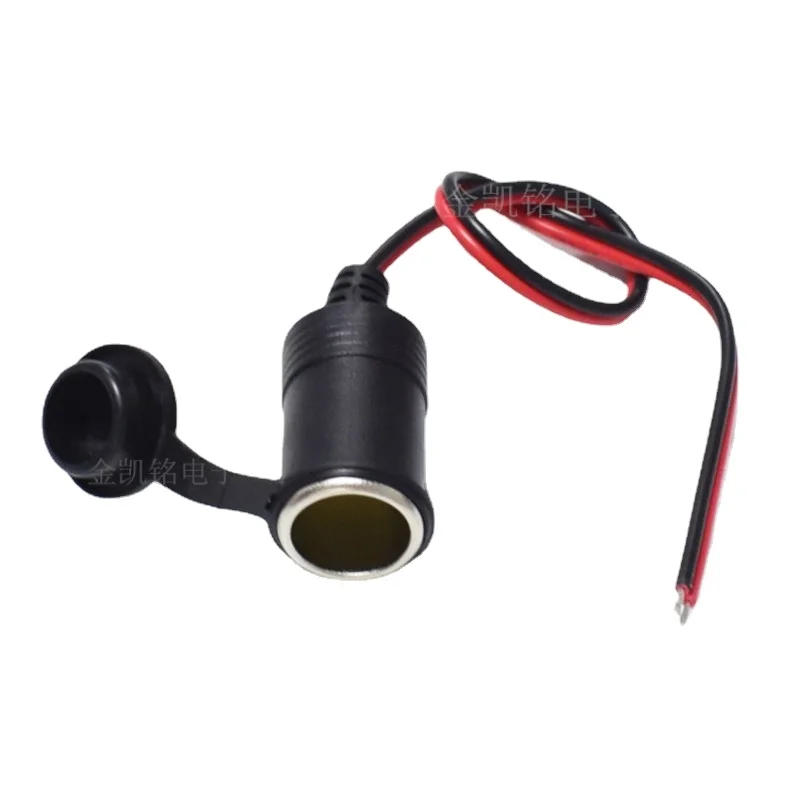 

12V Car Charger Socket with Dust Cover - 10A Connection Cable - 100W High Power Busbar