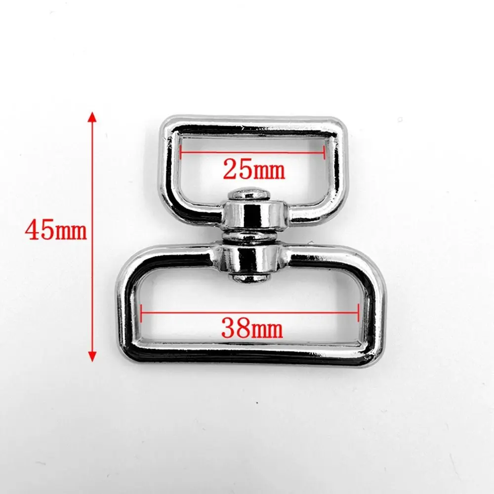 3pcs Eight-Character Rotating Buckle Ring Silver Metal DIY Jewelry Pendant Anti-Knotting Connecting Ring DIY Jewelry Accessories