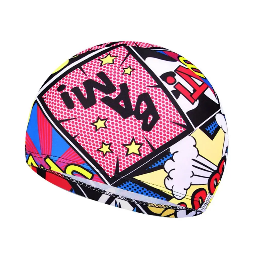 

Ear Protect Quick Dry Calico Swim Cap Breathable Diving Hat Swimwear Hats Swimming Caps Sports Accessory Swim Pool Hat
