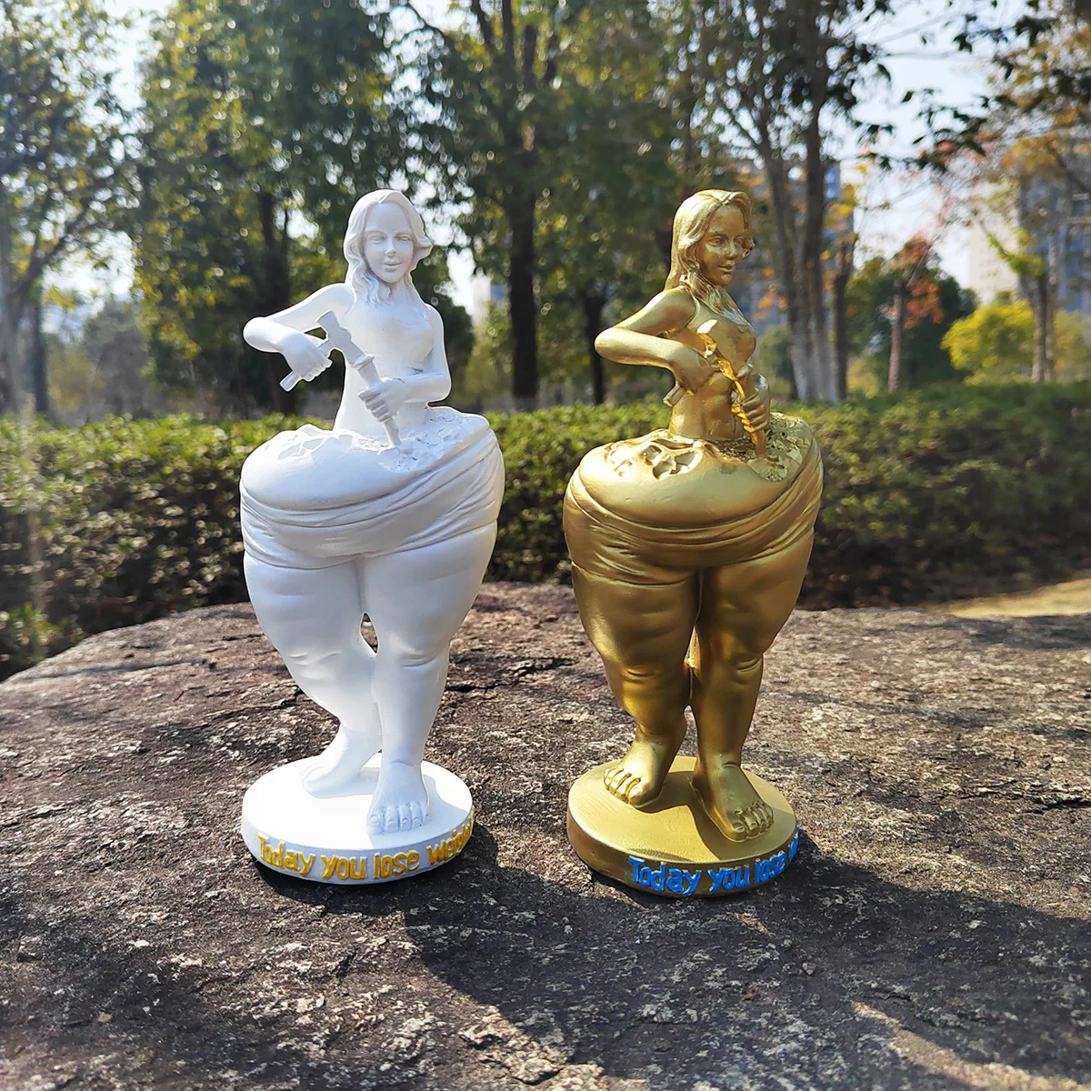 

Slimming Goddess Statue Desktop Resin Figure Sculpture Model Bedroom Yoga Gym Gymnasium Ornament Home Decoration Miniatures Gift