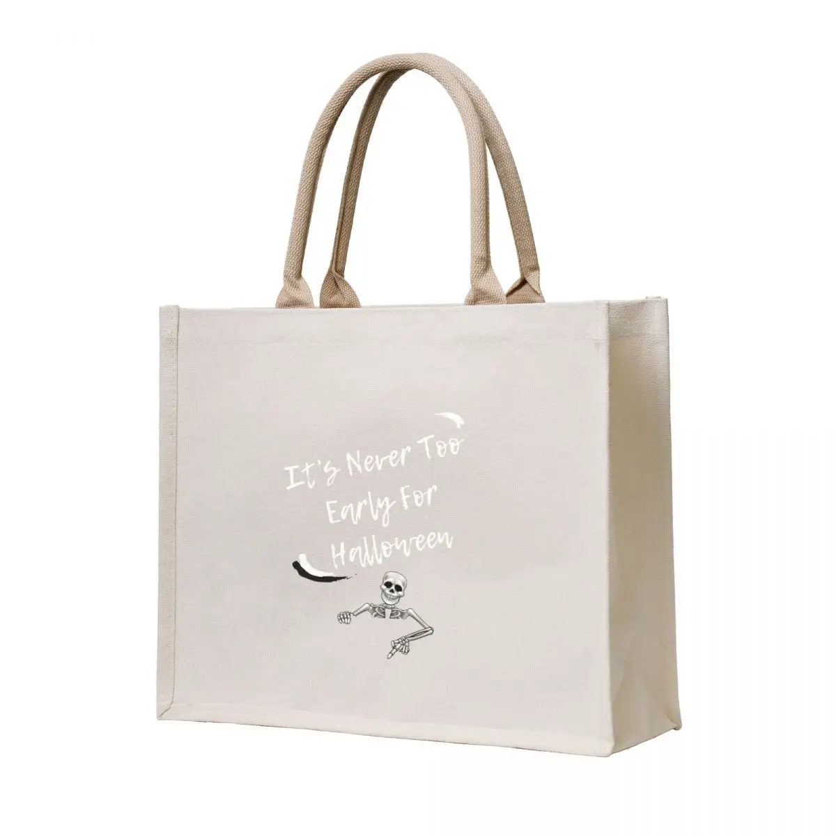 

It's Never Too Early For Halloween Tote Bag shopping cart bags free delivery bags Women's bags hand