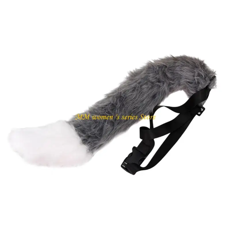 Q39C Fuzzy Textured Costume Accessory for Recognizable Animal Looks