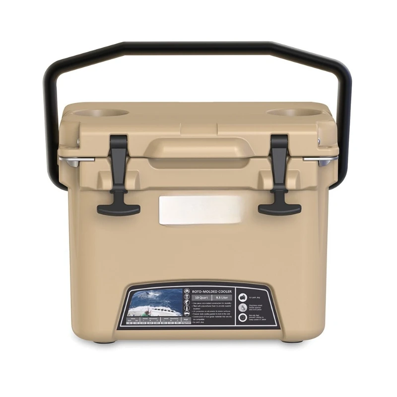 Outdoor camping sea fishing refrigerator with wheel plastic incubator Foreign trade cold chain equipment